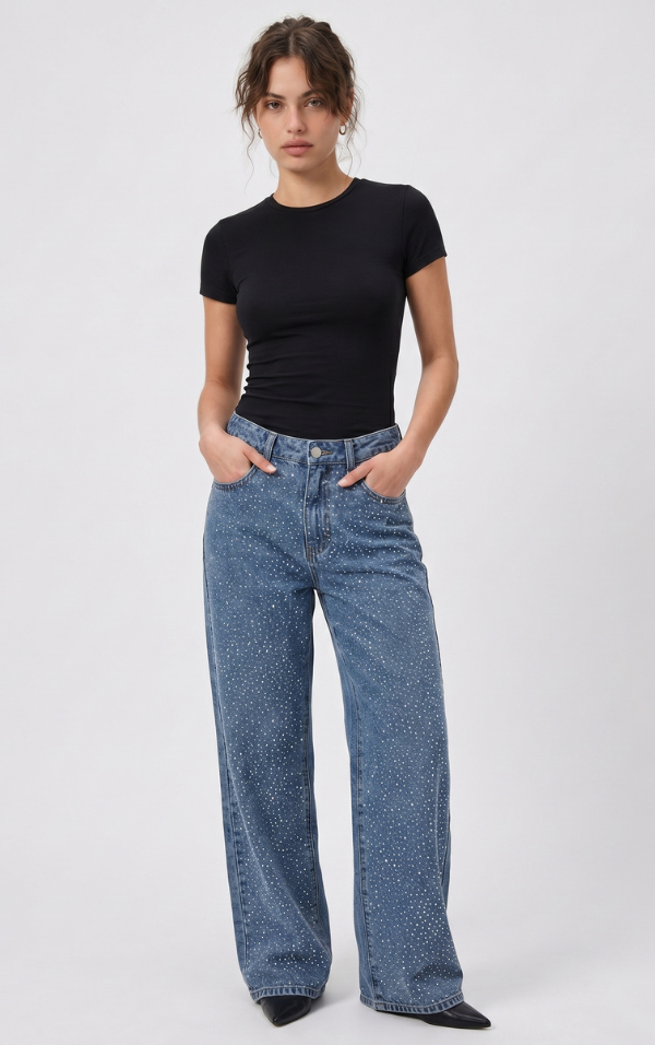 Calça Wide Leg Ariane