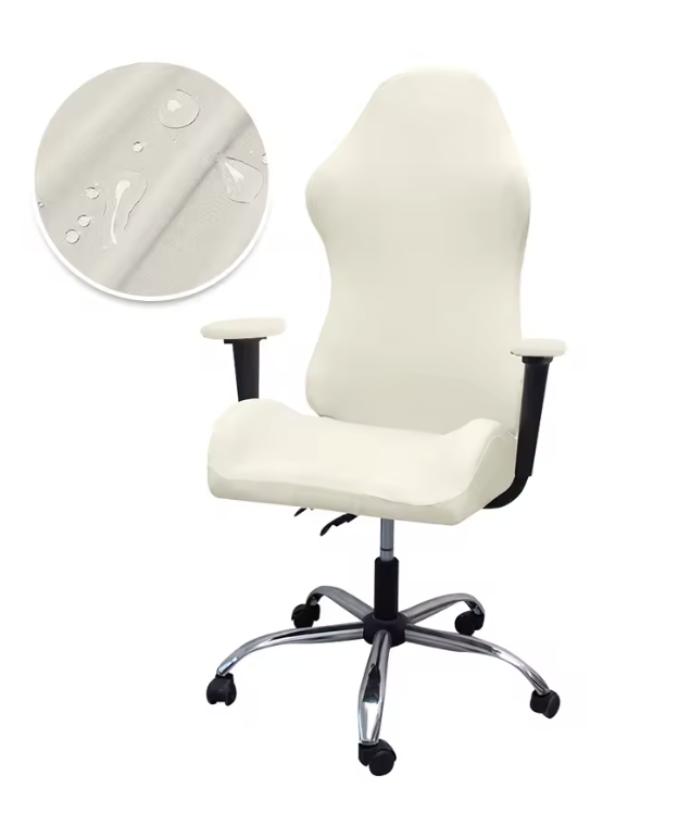 Capa Proteção e Conforto para Cadeira Premium - BRANCA